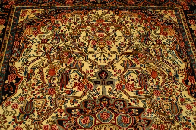 Persian BIJAR RUG 7' x9'3" - 6
