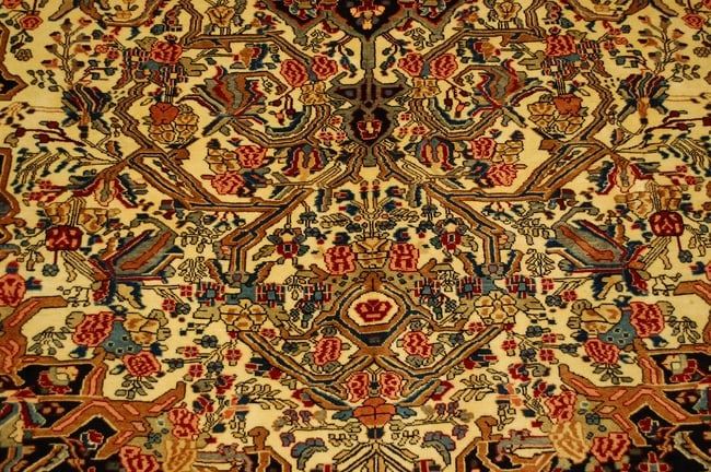 Persian BIJAR RUG 7' x9'3" - 7