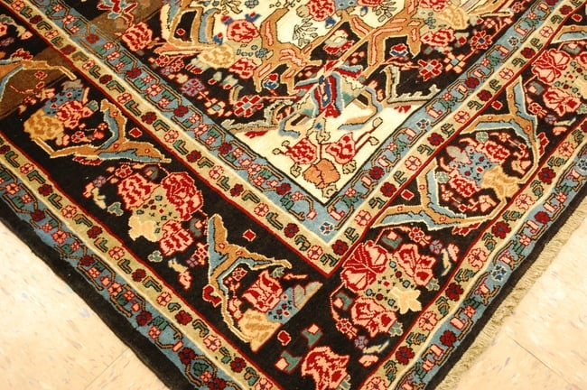 Persian BIJAR RUG 7' x9'3" - 8