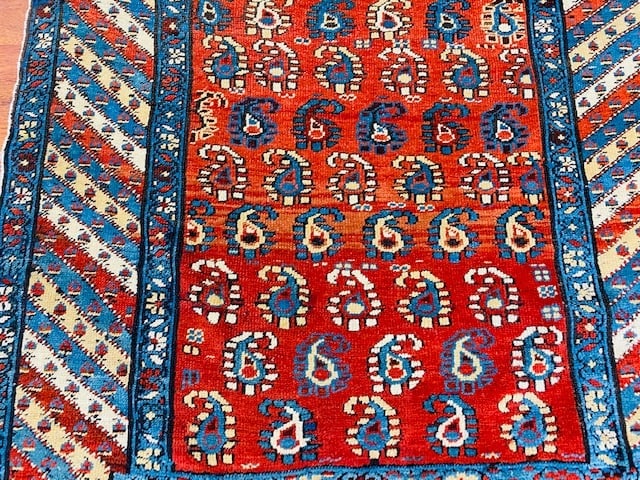 19th C shirvan Caucasian Runner-2618 - 2