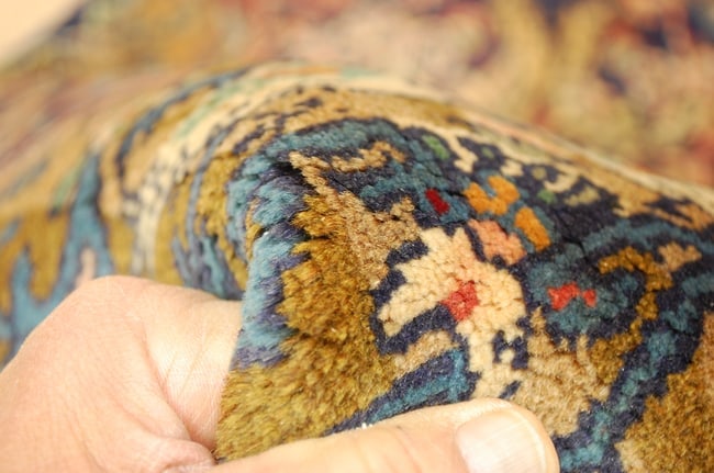 Persian KASHAN RUG 2'1" x 2'9" - 10