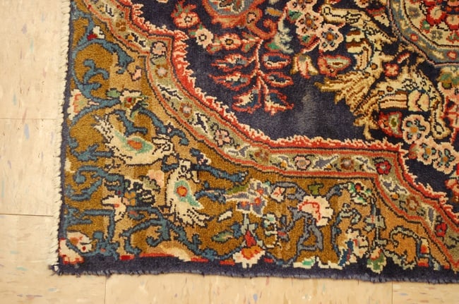 Persian KASHAN RUG 2'1" x 2'9" - 5
