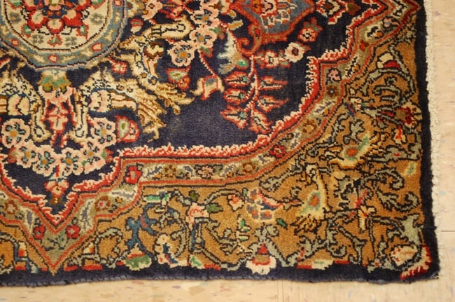 Persian KASHAN RUG 2'1" x 2'9" - 6