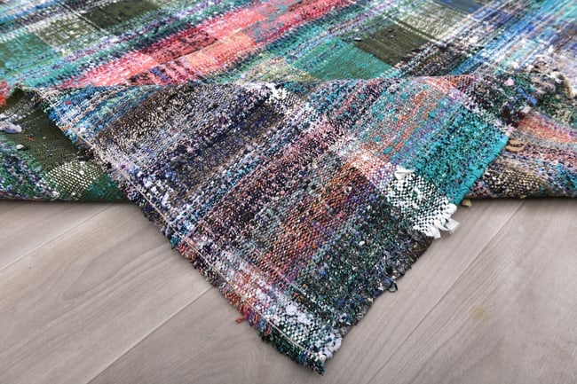 6'2'' x 8'5'' Turkish Handmade Kilim Rug - 241281 - 12