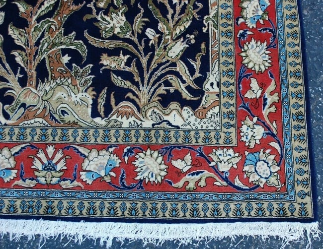 Persian QOME RUG 4' 7"x 7' - 2