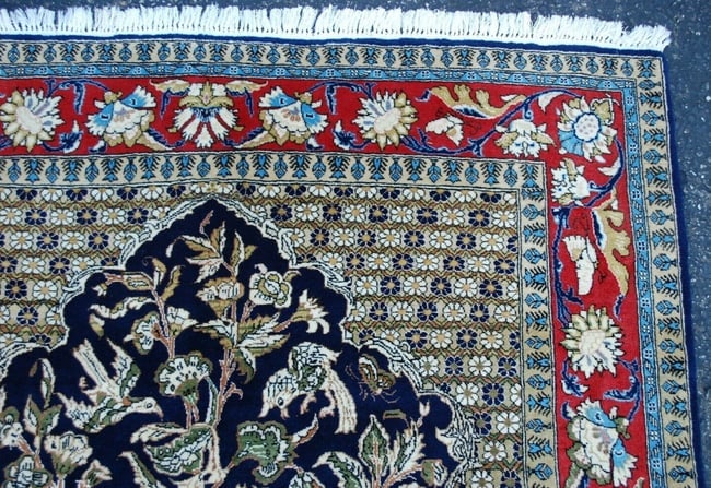 Persian QOME RUG 4' 7"x 7' - 5