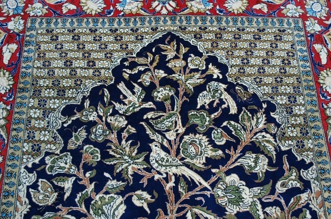 Persian QOME RUG 4' 7"x 7' - 6