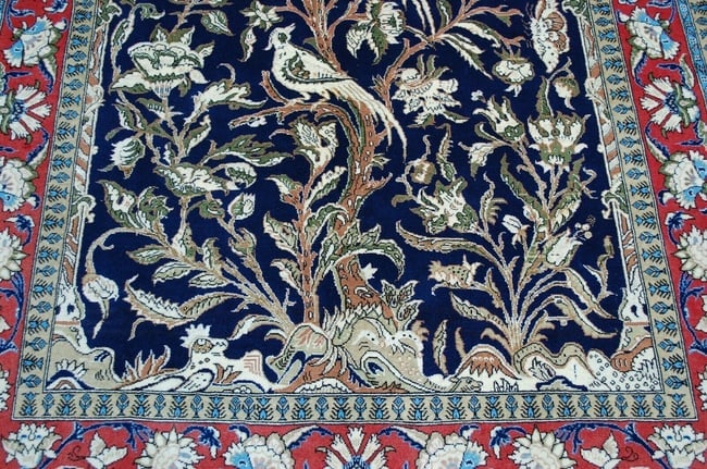 Persian QOME RUG 4' 7"x 7' - 7