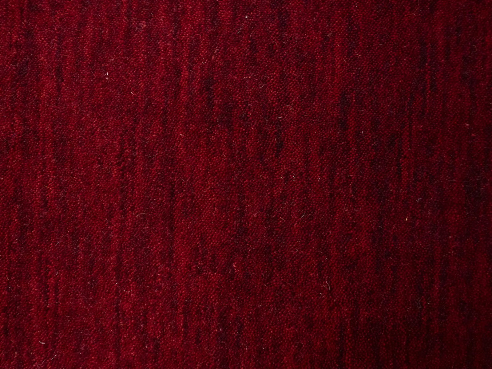 Maroon Red Modern Solid 8X8 Gabbeh Oriental Round Rug - 6