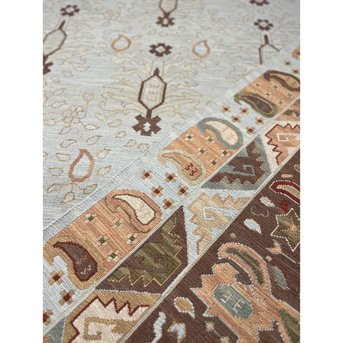 Handmade Sumak carpet - 8