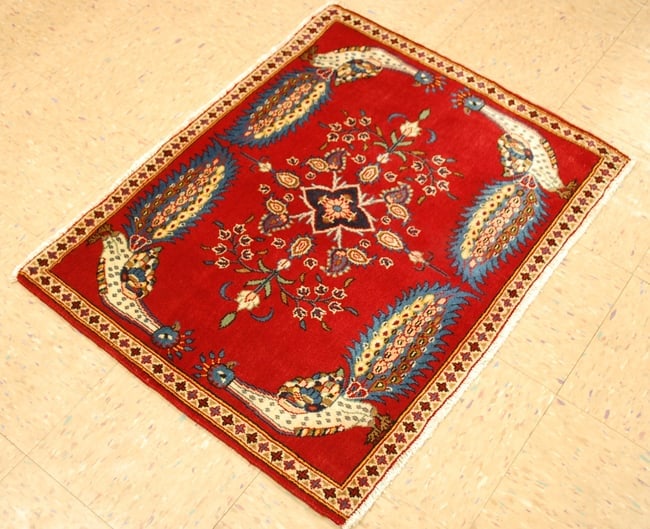 Persian KASHAN 2'5" x 3'3" - 7