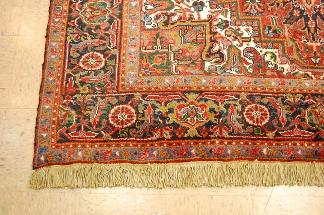 Persian HERIZ RUG 7' x 9'5" - 3