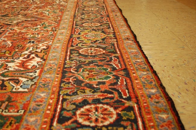 Persian HERIZ RUG 7' x 9'5" - 9