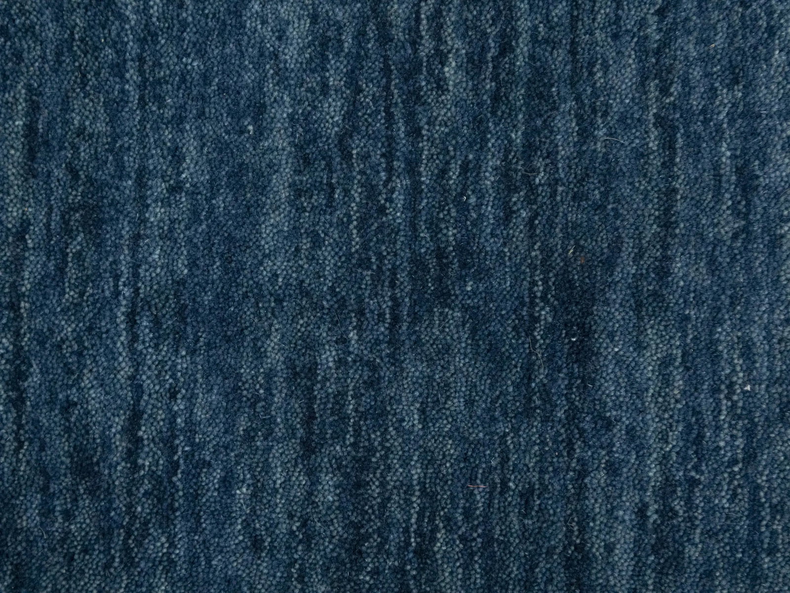 Steel Blue Modern Solid 6X6 Gabbeh Oriental Round Rug - 6