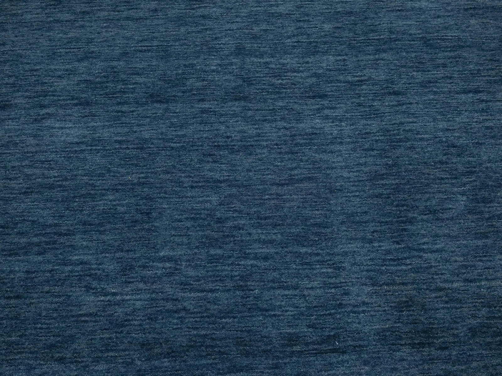 Steel Blue Modern Solid 6X6 Gabbeh Oriental Round Rug - 9