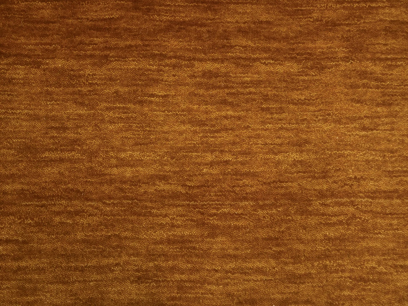 Orange Modern Solid 5X8 Gabbeh Oriental Rug - 8