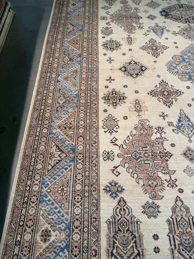 Fine Super Kazak Rug 10x13.5 - 4