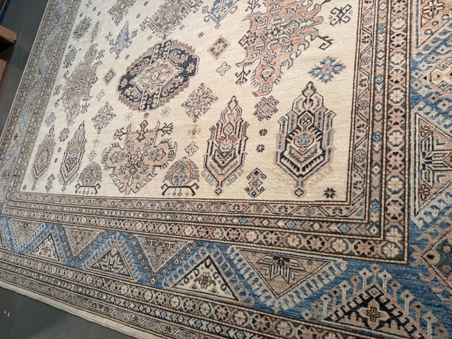 Fine Super Kazak Rug 10x13.5 - 7