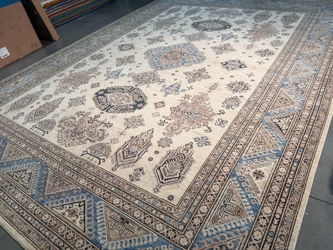 Fine Super Kazak Rug 10x13.5 - 8