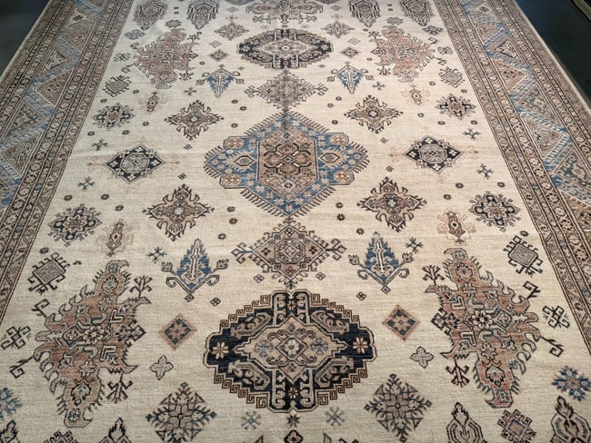 Fine Super Kazak Rug 10x13.5 - 9