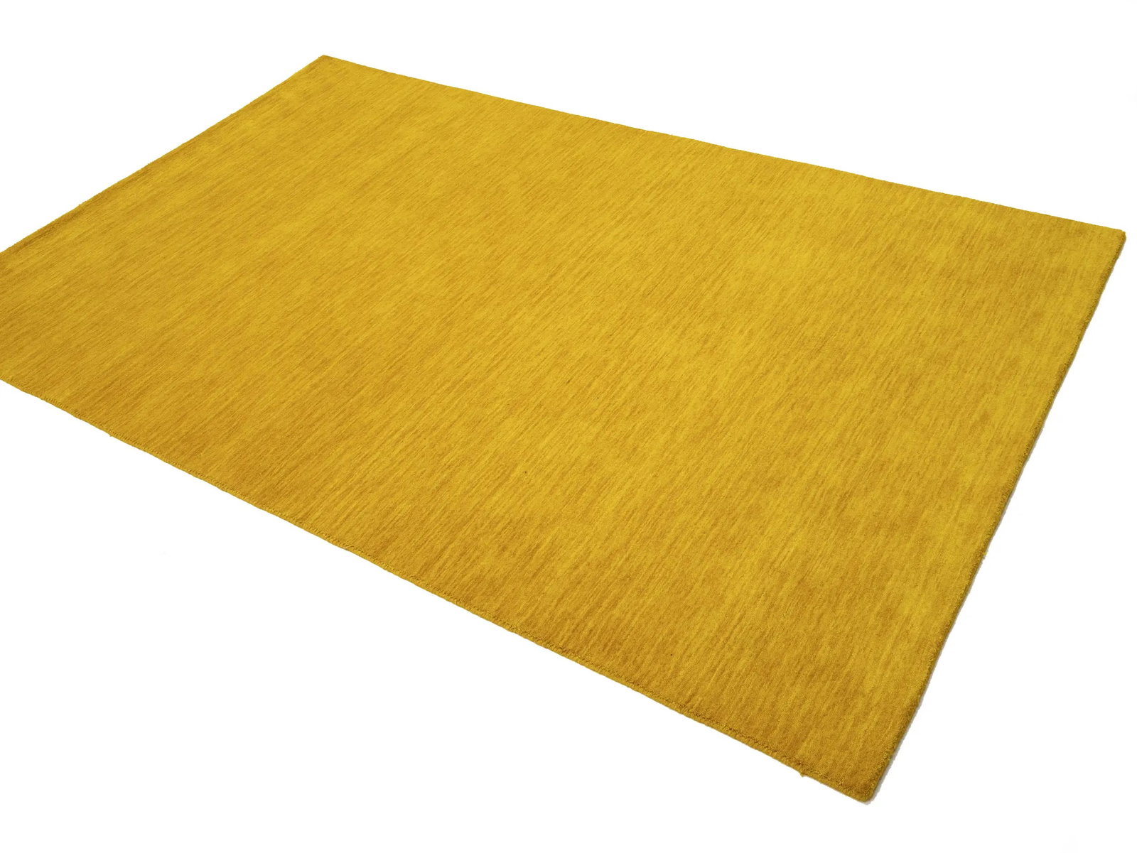 Marigold Modern Solid 5X8 Gabbeh Oriental Rug - 6