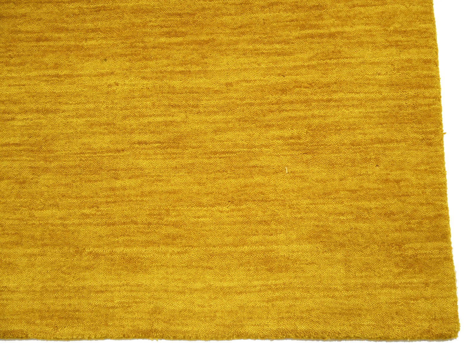 Marigold Modern Solid 5X8 Gabbeh Oriental Rug - 9