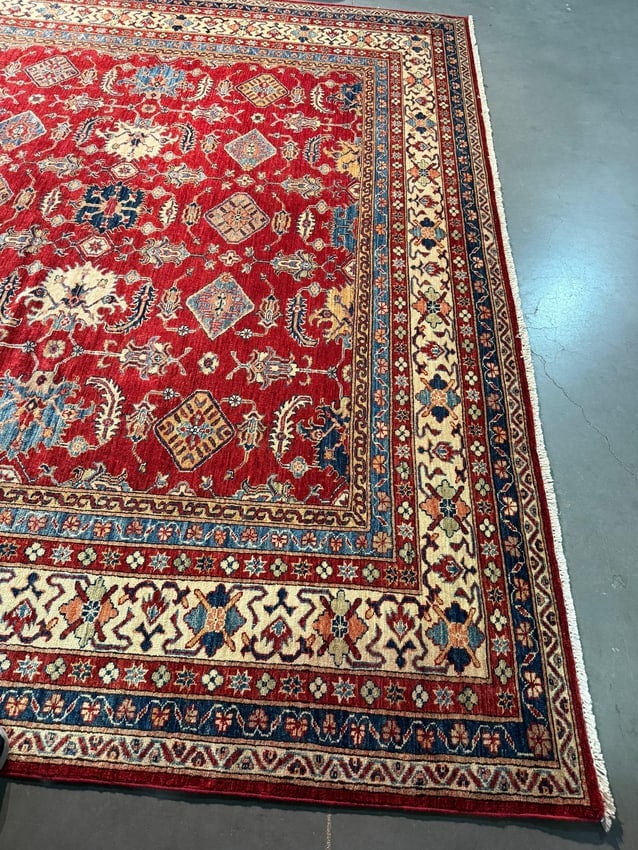Magnificent Super Kazak Rug 9.1x12.6 - 11