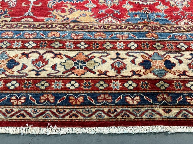 Magnificent Super Kazak Rug 9.1x12.6 - 7