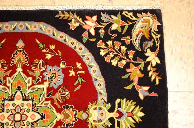 Persian KASHAN RUG 2'5" x 3'1" - 4