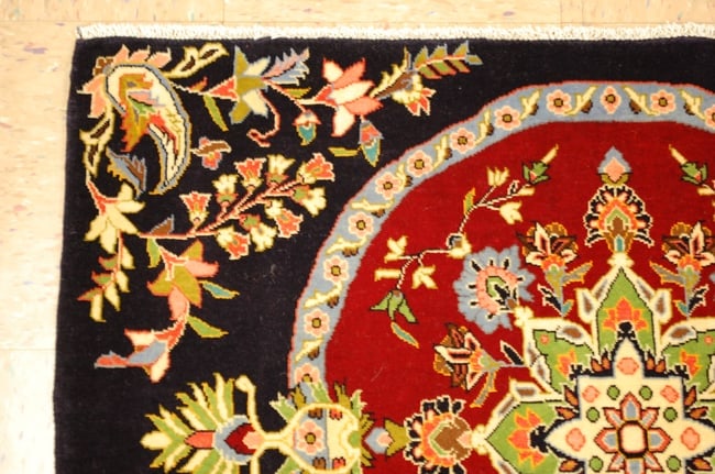 Persian KASHAN RUG 2'5" x 3'1" - 5