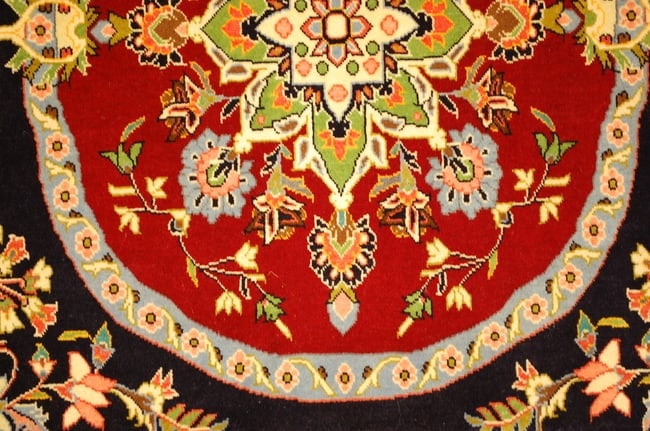 Persian KASHAN RUG 2'5" x 3'1" - 6