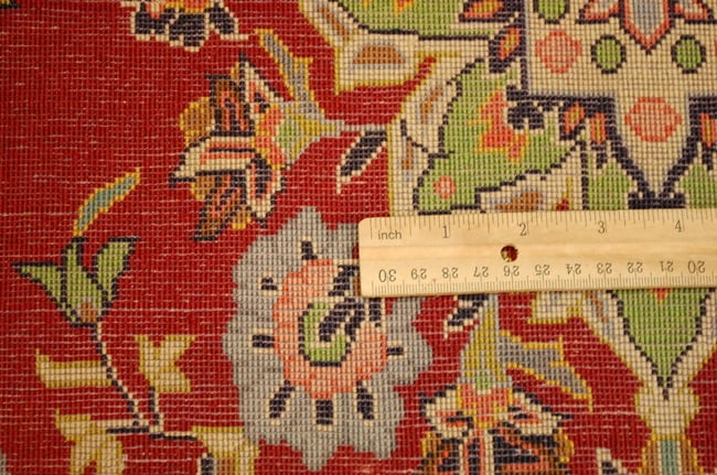 Persian KASHAN RUG 2'5" x 3'1" - 8