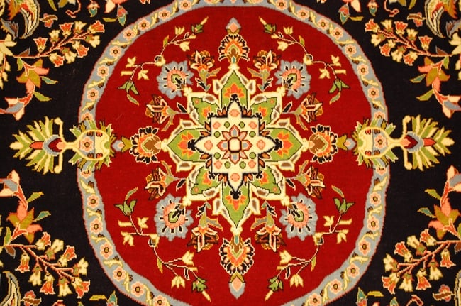 Persian KASHAN RUG 2'5" x 3'1" - 9