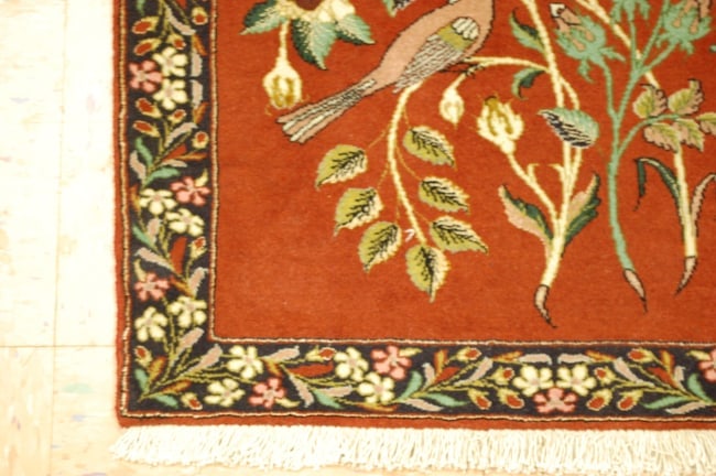 Persian QOME RUG 2'1"x 2'6" - 4