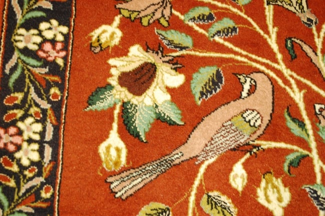 Persian QOME RUG 2'1"x 2'6" - 6