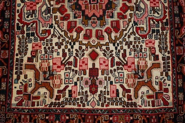 Persian BIJAR RUG 2'5" x 3'4" - 4