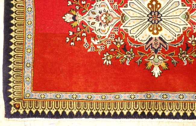 Persian KASHAN RUG 2.7X3.3 - 2