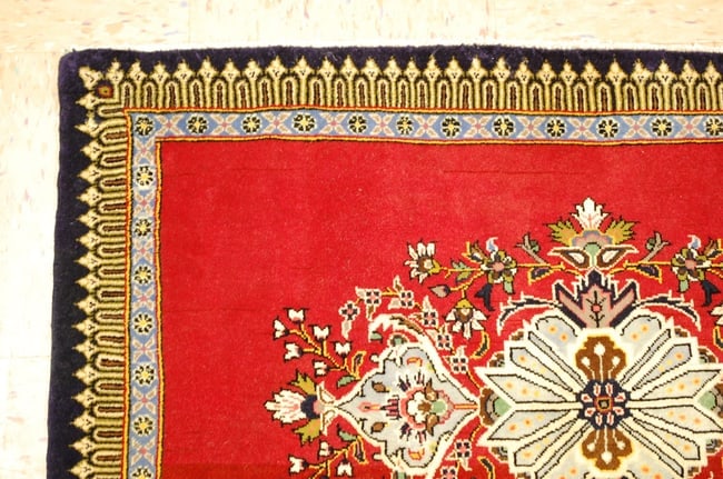 Persian KASHAN RUG 2.7X3.3 - 5