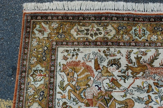 Persian QOME RUG 4'7"x7" - 4