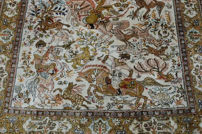 Persian QOME RUG 4'7"x7" - 7