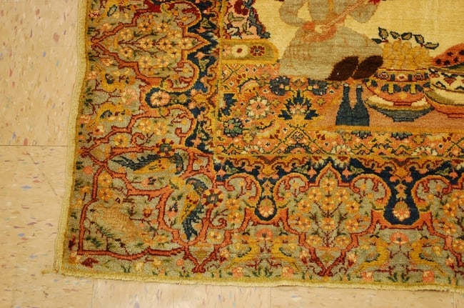 Persian TABRIZ RUG 4.8 X 5.10 - 4