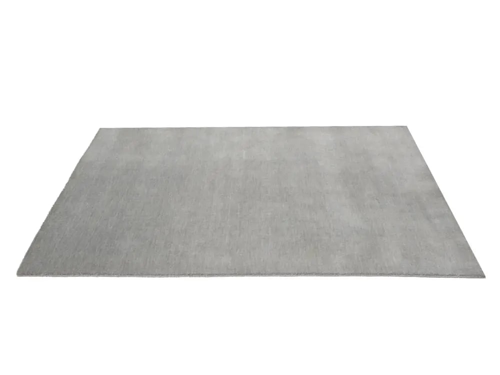 Gray Modern Solid 4X6 Gabbeh Oriental Area Rug - 8