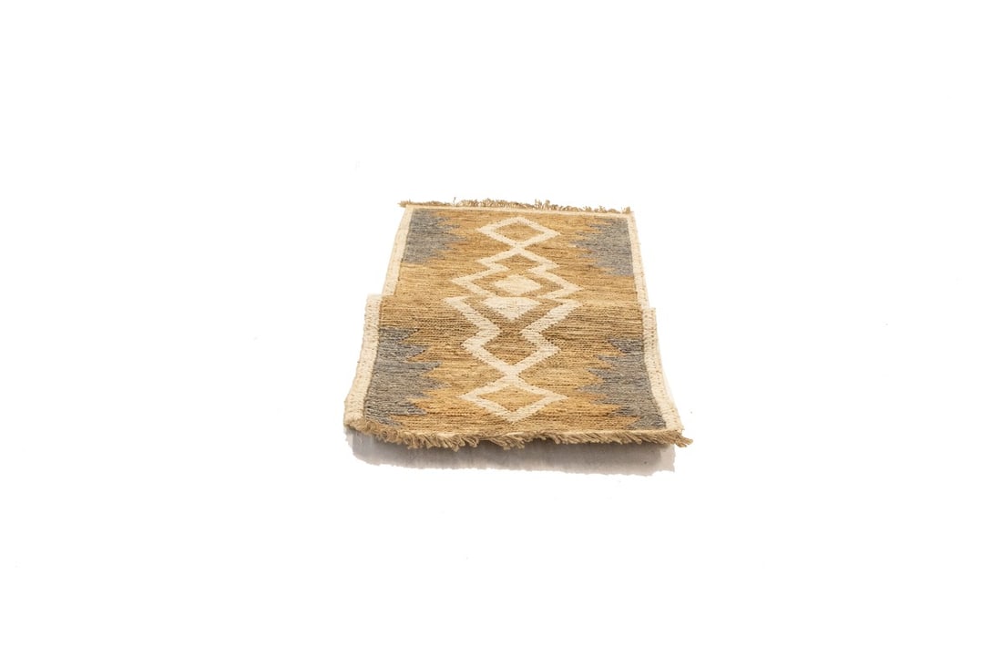 Braided Style Jute Sumak 3X8 Modern Runner Rug - 8