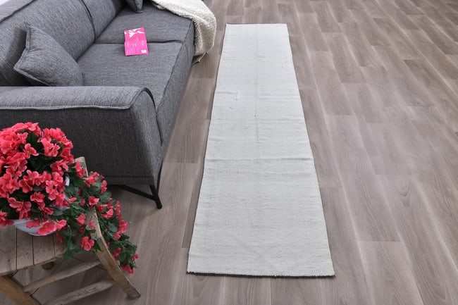 2'0'' x 9'3'' Turkish Handmade Kilim Rug - 241166 - 3