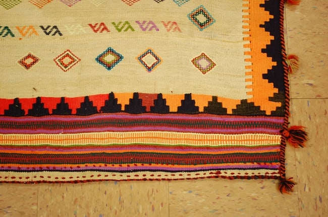 Persian SHIRAZ KILIM 3.9x6.3 - 2