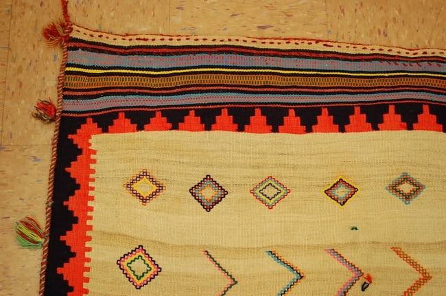 Persian SHIRAZ KILIM 3.9x6.3 - 4