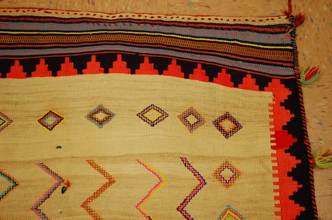 Persian SHIRAZ KILIM 3.9x6.3 - 5