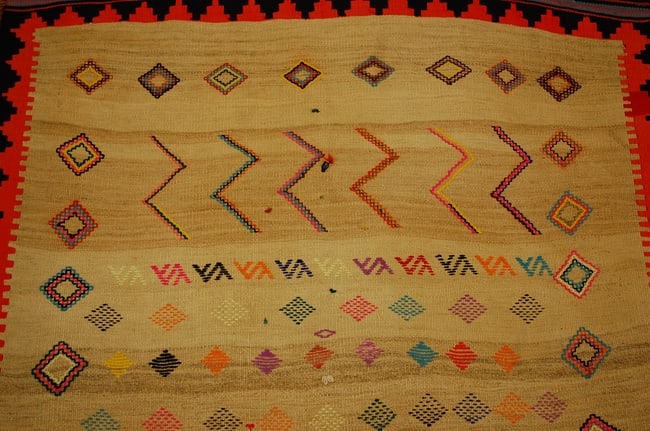 Persian SHIRAZ KILIM 3.9x6.3 - 6