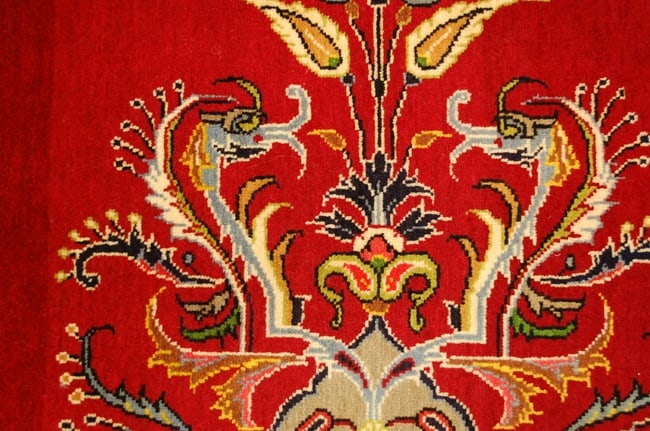 Persian KASHAN RUG 2'3" x3'1" - 7