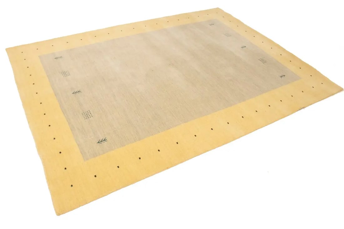 Beige Tribal 6X8 Lori Gabbeh Oriental Rug - 5